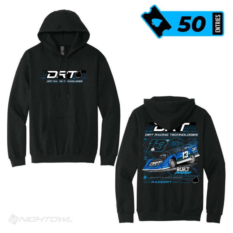 The "OG" DRT Race Hoodie Black