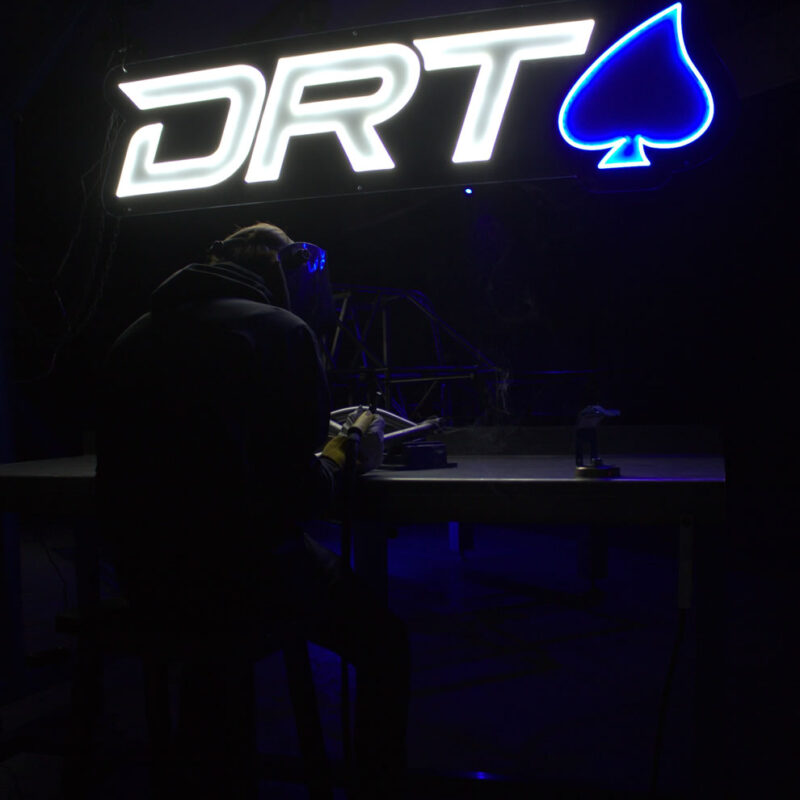 DRT Neon Sign