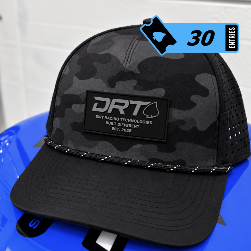 Black Camo Rope Hat